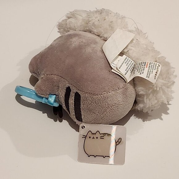 *4 for $30* Pusheen Plush Clip Keyring - Picture 5 of 6